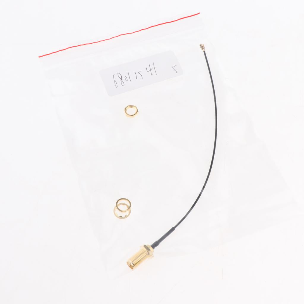 3xIPEX Turn UF.L To SMA Coaxial Extension Antenna Adapter Cable  15cm