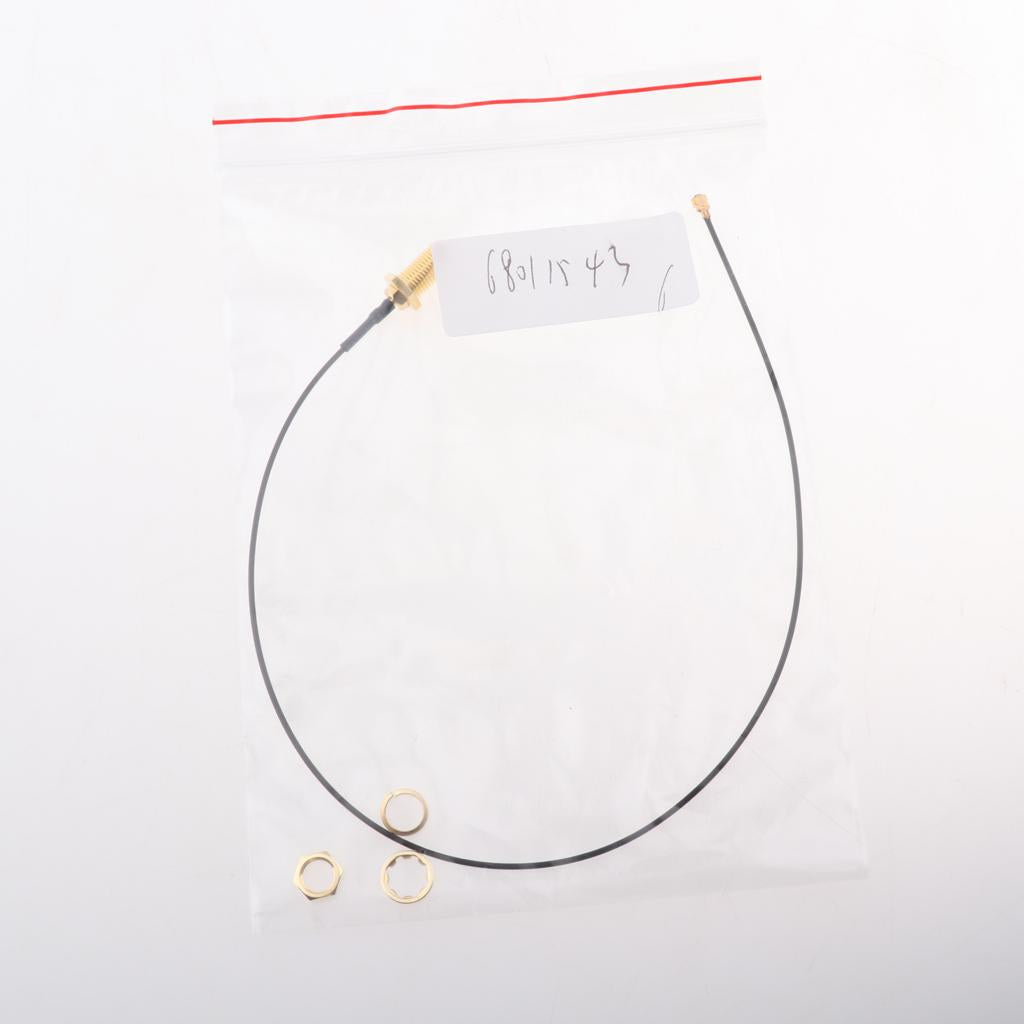 4xIPEX Turn UF.L To SMA Coaxial Extension Antenna Adapter Cable  30cm