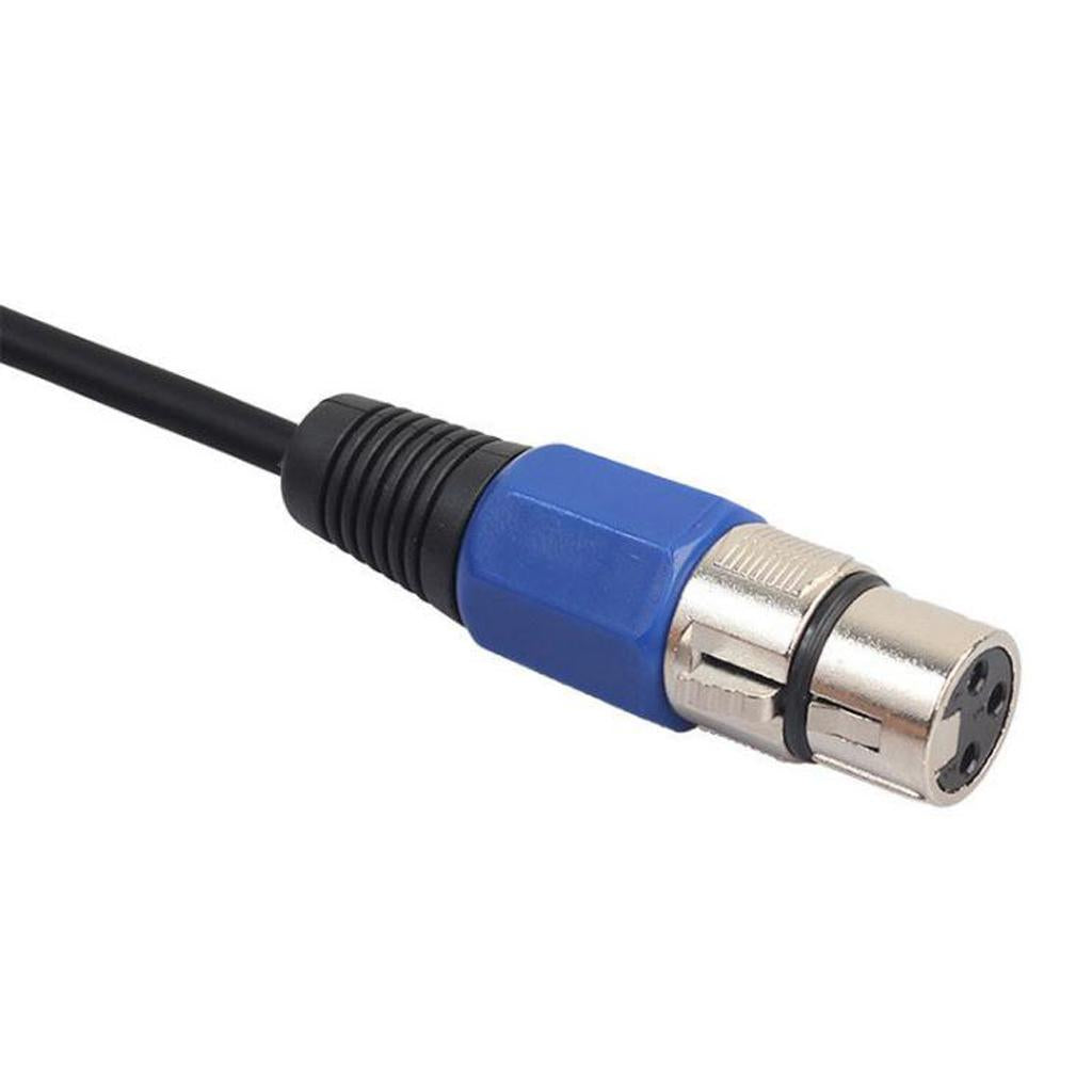 3x1.5m Stereo 3.5mm Male to XLR Female Audio Wire for Microphone Speaker Mixer