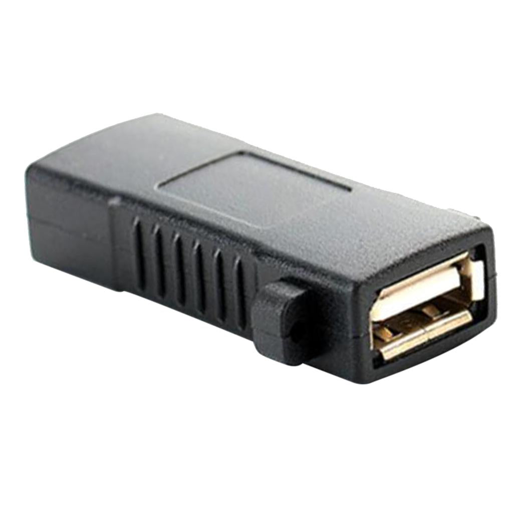 4xUSB Type A Female To Female USB 2.0 Adapter Coupler Adapter Connector