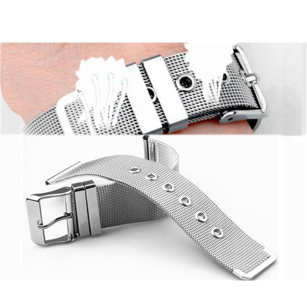 22mm Stainless Steel Milanese Band Strap Bracelet For Garmin fenix 5