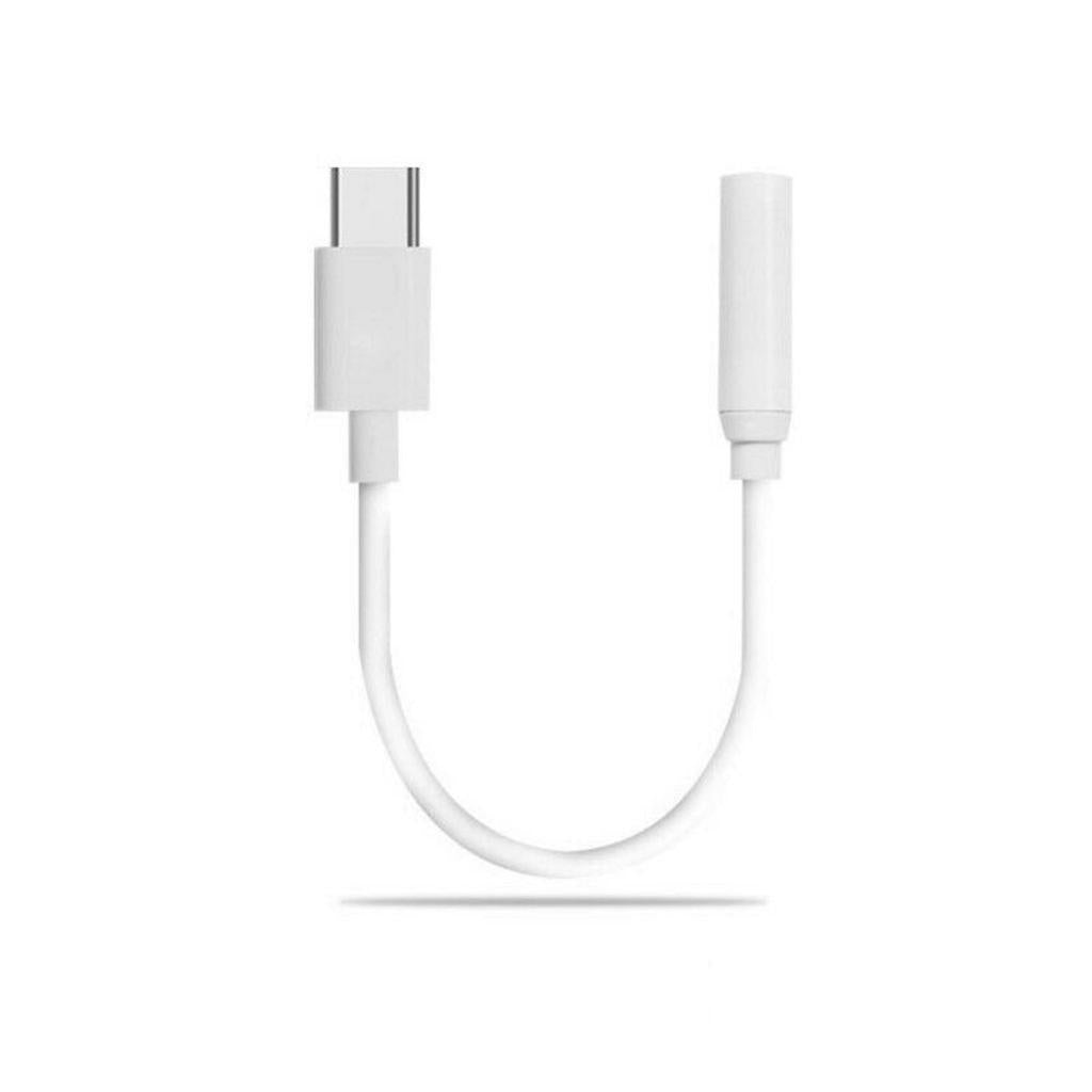 4xUSB 3.1 Type C Male to 3.5mm AUX Female Earphone Audio Adapter Cable White