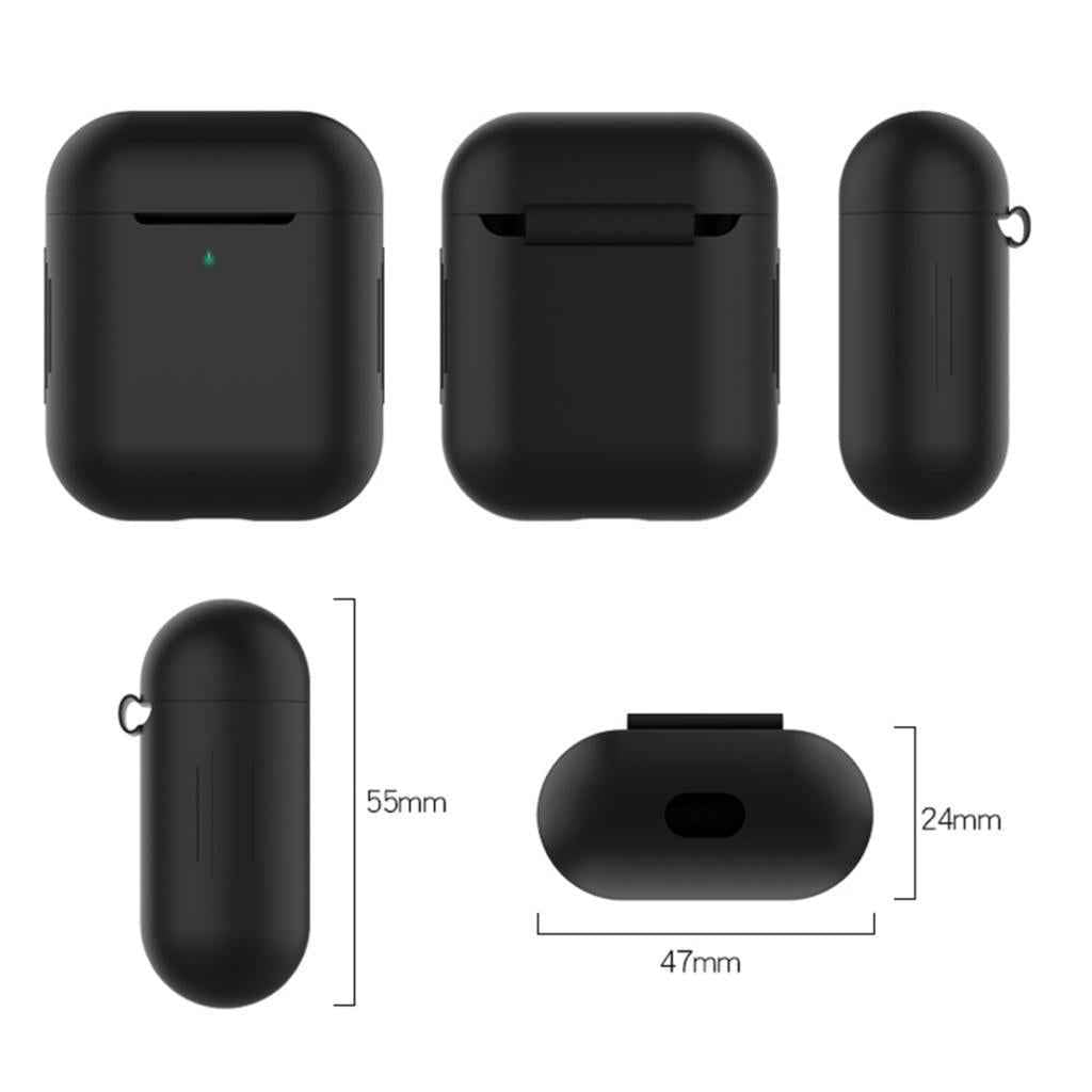 Earphones Protective Cover for Airpods Wireless Earphone Case Midnight blue