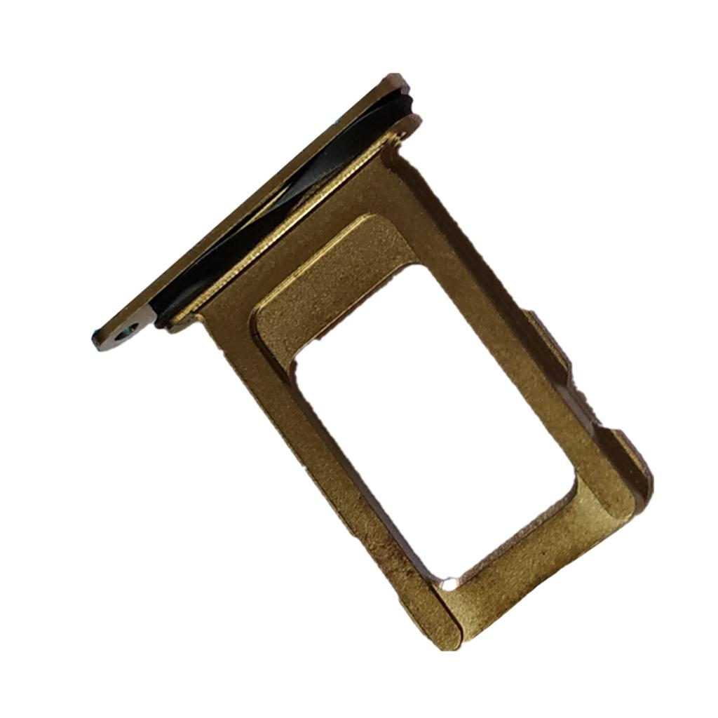 3xSIM Card Tray Slot Holder Replacement Part for iPhone11pro / 11proMax Gold