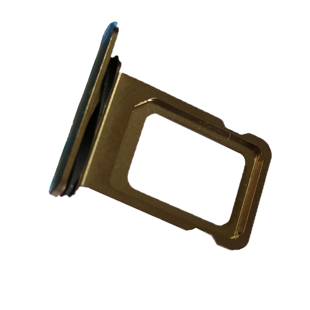 2xSIM Card Tray Slot Holder Replacement Part for iPhone11pro / 11proMax Gold