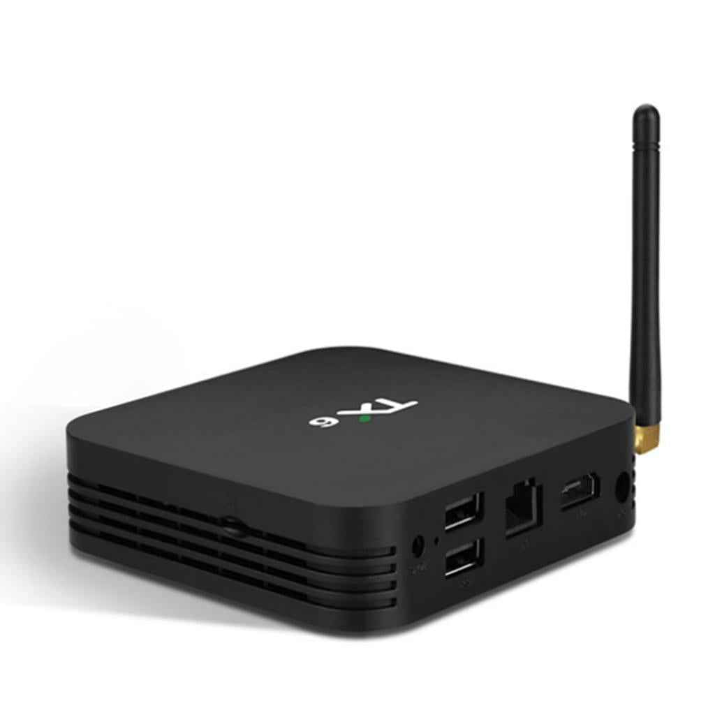 TX6 Android 9.0 TV BOX H6 Quad Core BT 4.1 WiFi 4K 3D Media Player US  2+16G Single Frequency