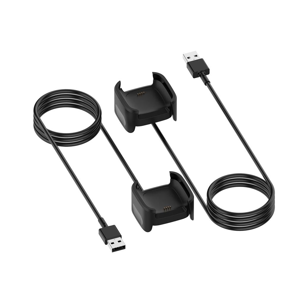 3xUSB Charging Cable Lead Dock for  Versa Smart Watch Charger Stander