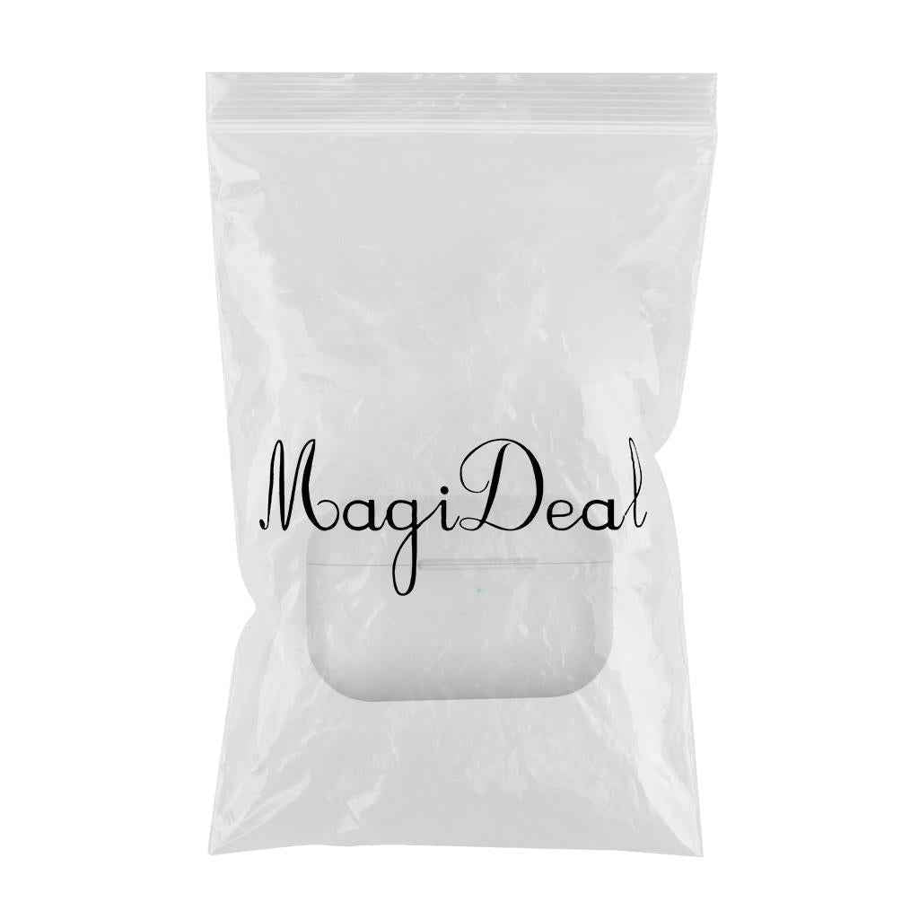 Headphones Case Dustproof Soft Silicone for Apple AirPods Pro  White