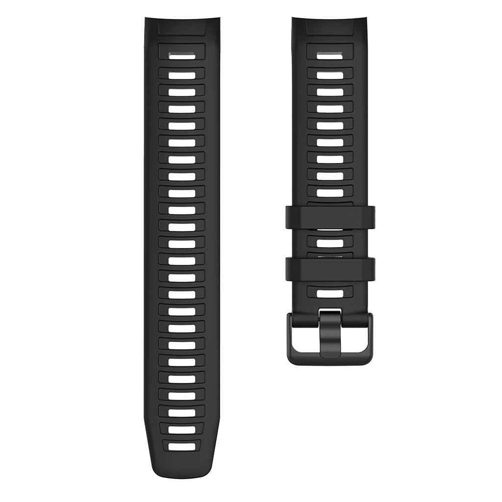 For Garmin Instinct Replacement Watch Strap Sillion Wrist Watch Band Black