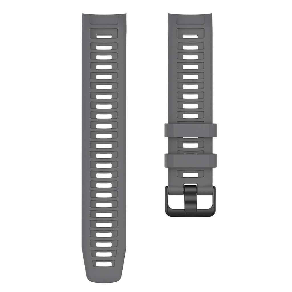 For Garmin Instinct Replacement Watch Strap Sillion Wrist Watch Band Grey