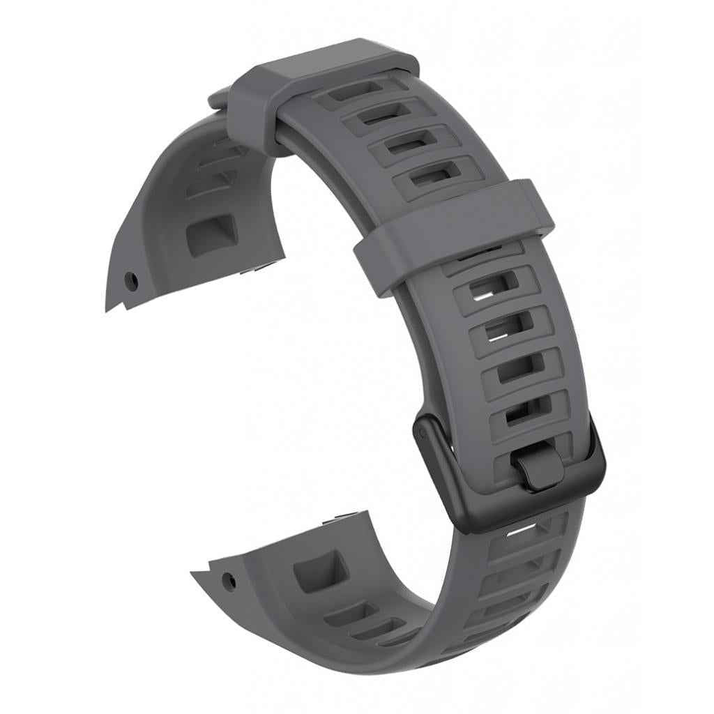 For Garmin Instinct Replacement Watch Strap Sillion Wrist Watch Band Grey