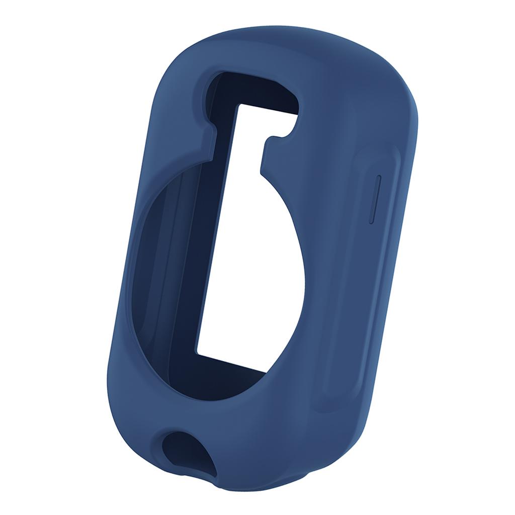 3xNew Silica Gel Case Shell Waterproof For Garmin edge130 GPS Watch Dark Blue
