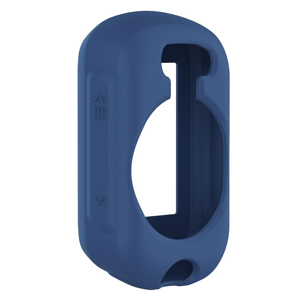 4xNew Silica Gel Case Shell Waterproof For Garmin edge130 GPS Watch Dark Blue
