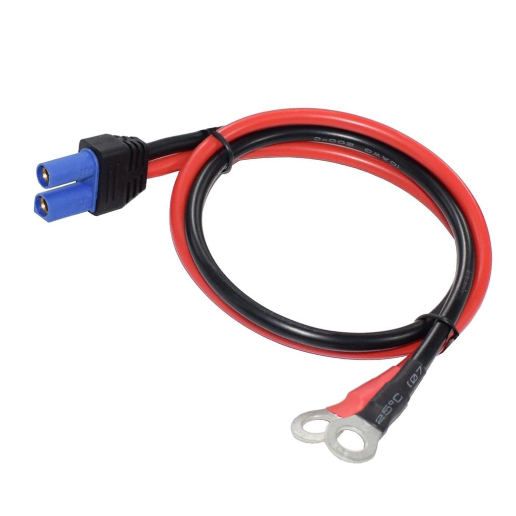 0.4M EC5 Plug To O Type Terminal Cable for RC Car Car Battery Jump Starter