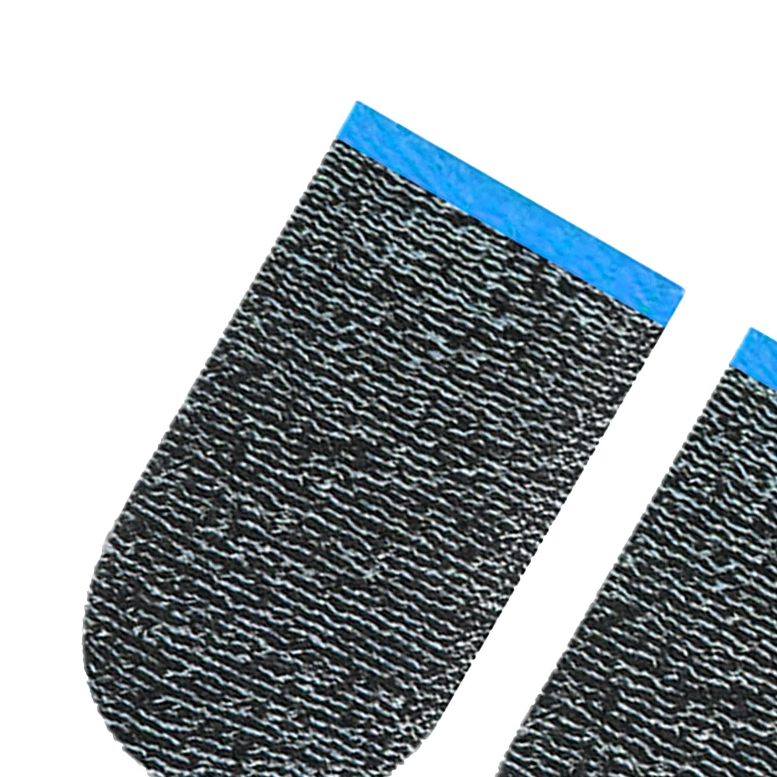 2xMobile Game Controller Finger Sleeve for Knives Out  black blue