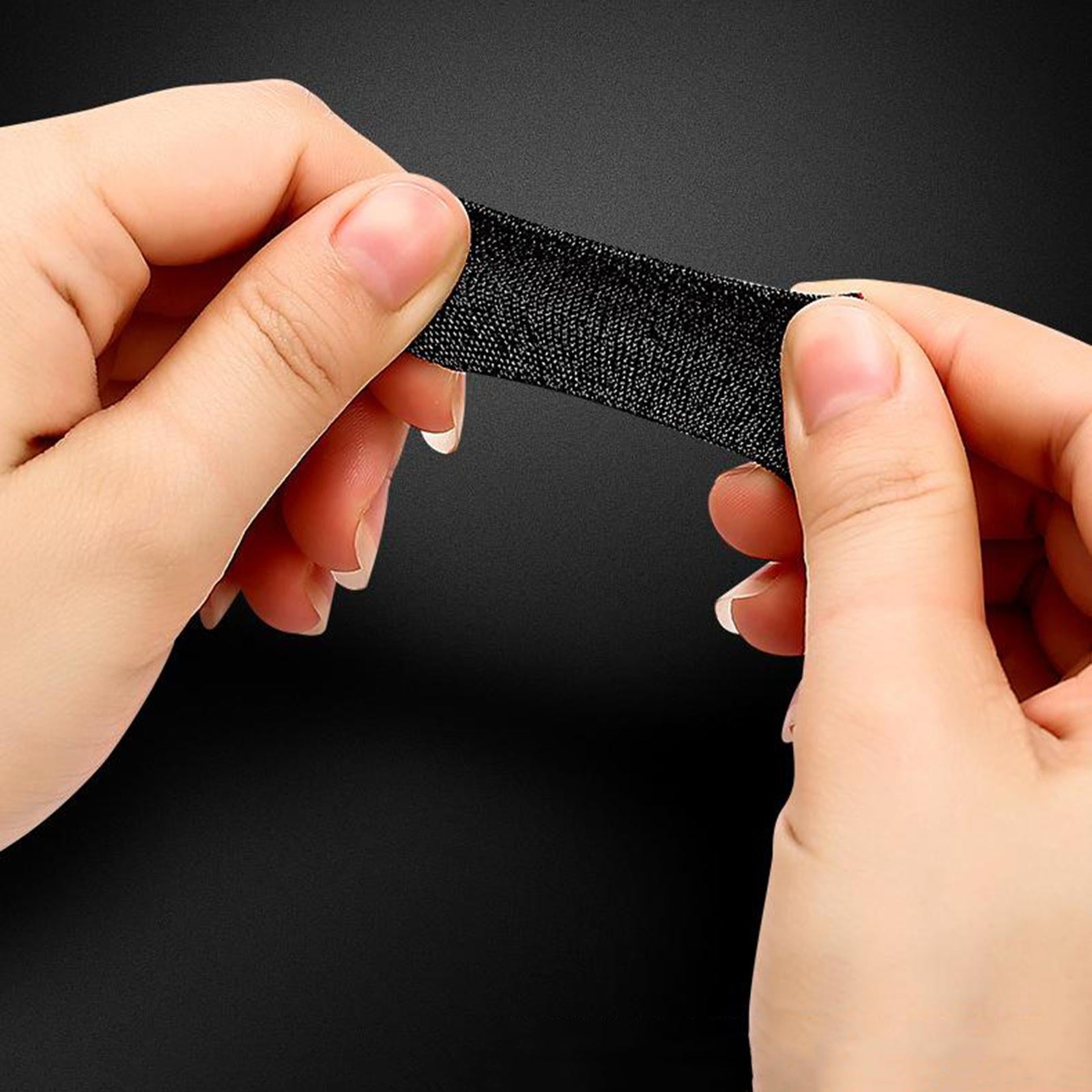 4xMobile Game Controller Finger Sleeve for Knives Out  black yellow