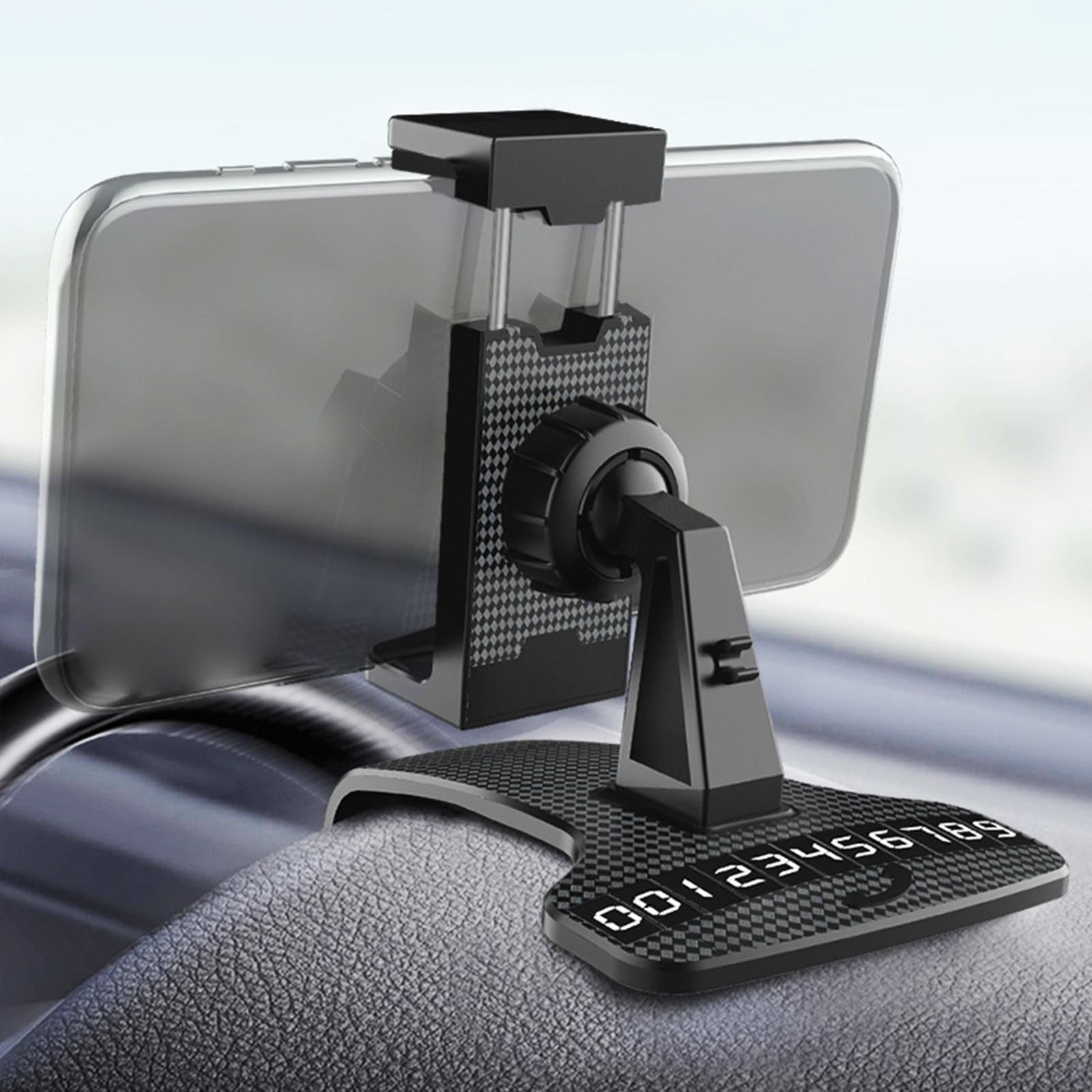 Car Phone Holder Car Clip Cellphone Mount 360 Degree Rotation Cradle Holders