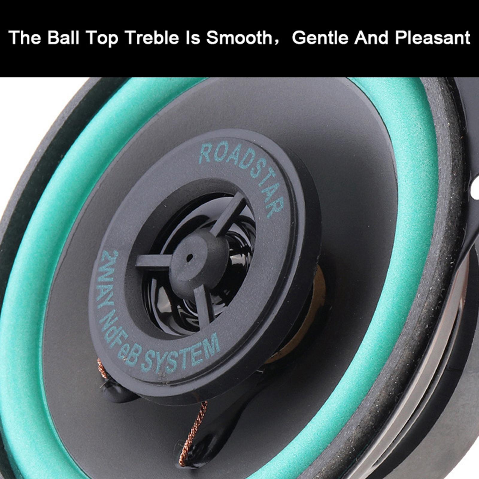 Car Speakers 2 Way Stereo Full Range with Polypropylene Cone VO-402  4 inch  100W