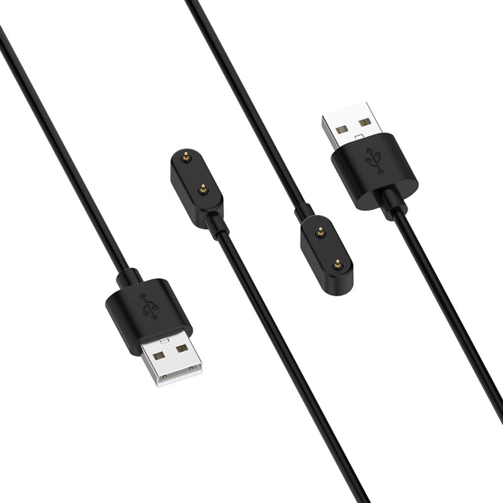 2xWatch Charger Compatible with Huawei Watch Fit USB Charging Cable black