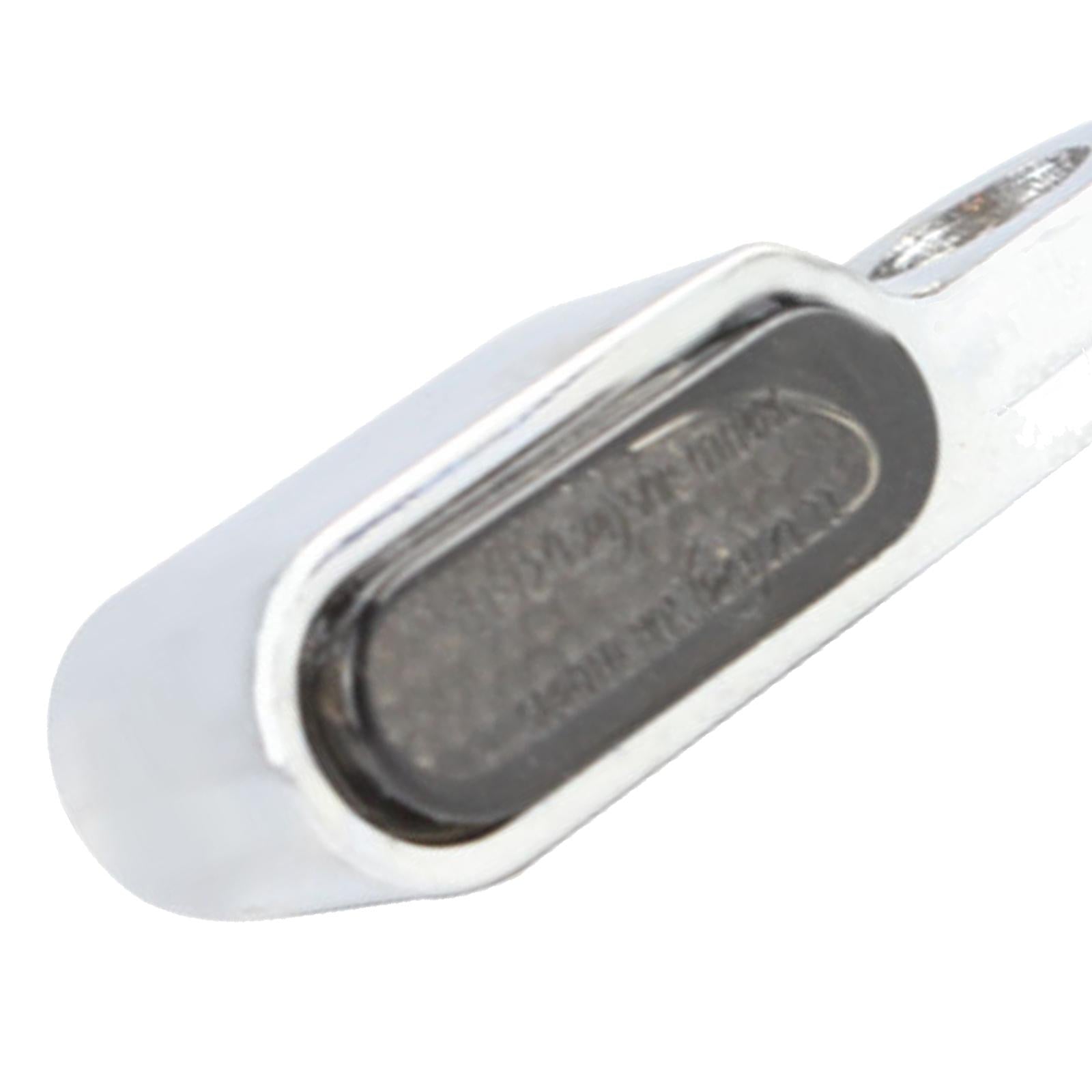 12v Motorcycle Scooter Indicators Handlebar Led Turn Signal Light Silver