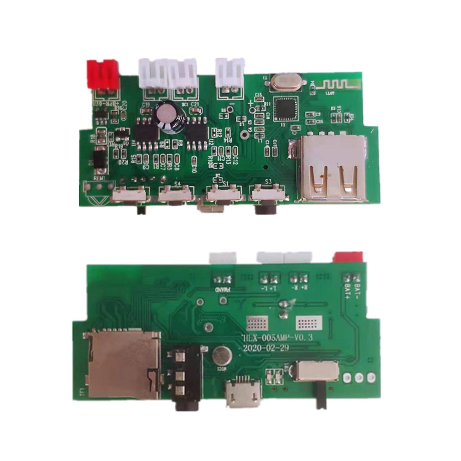 MP3 Decoder Board 5V AUX Input Player Support MP3 USB TF Card Function