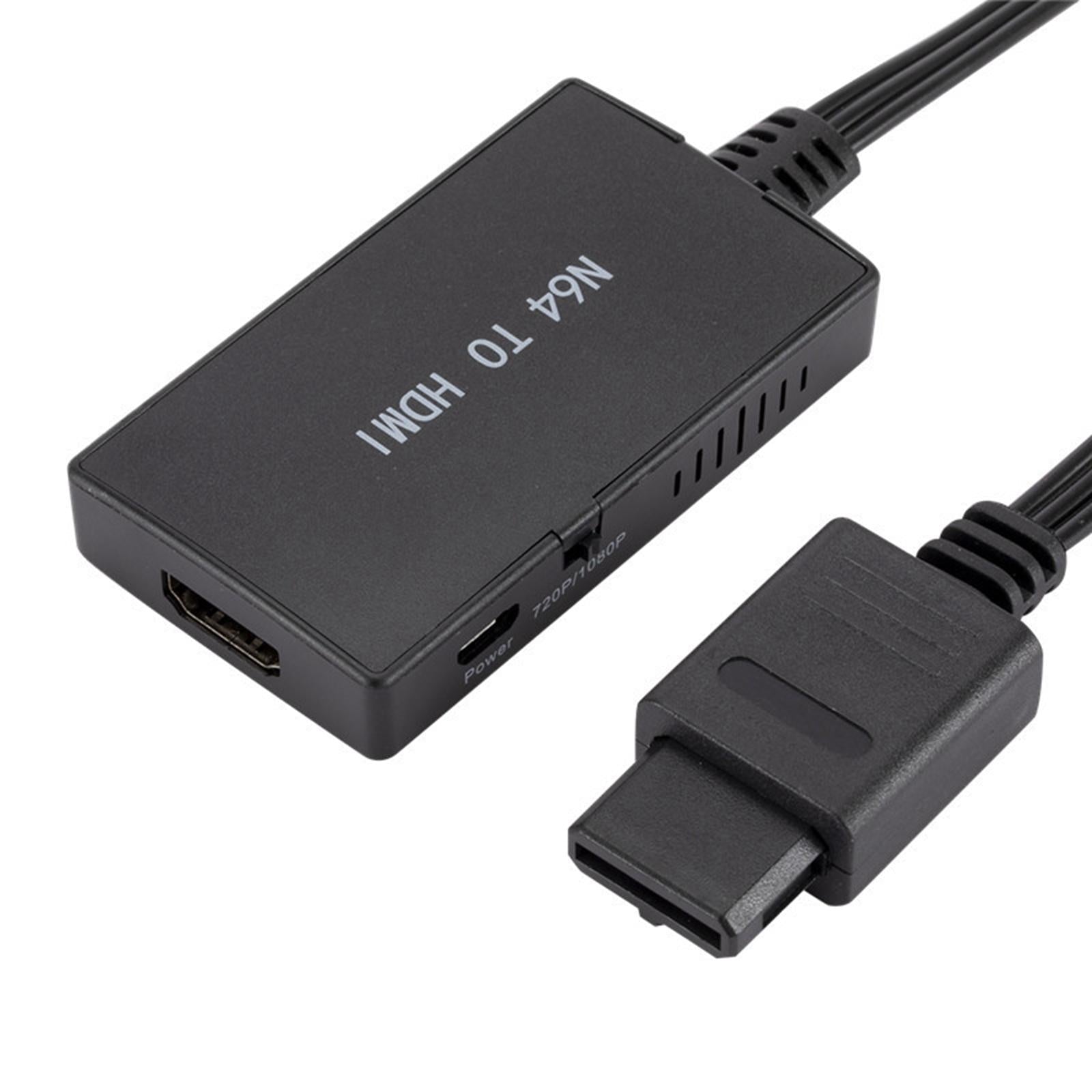 N64 To HDMI Converter Adapter HD Link Cable Parts for N64 Consoles