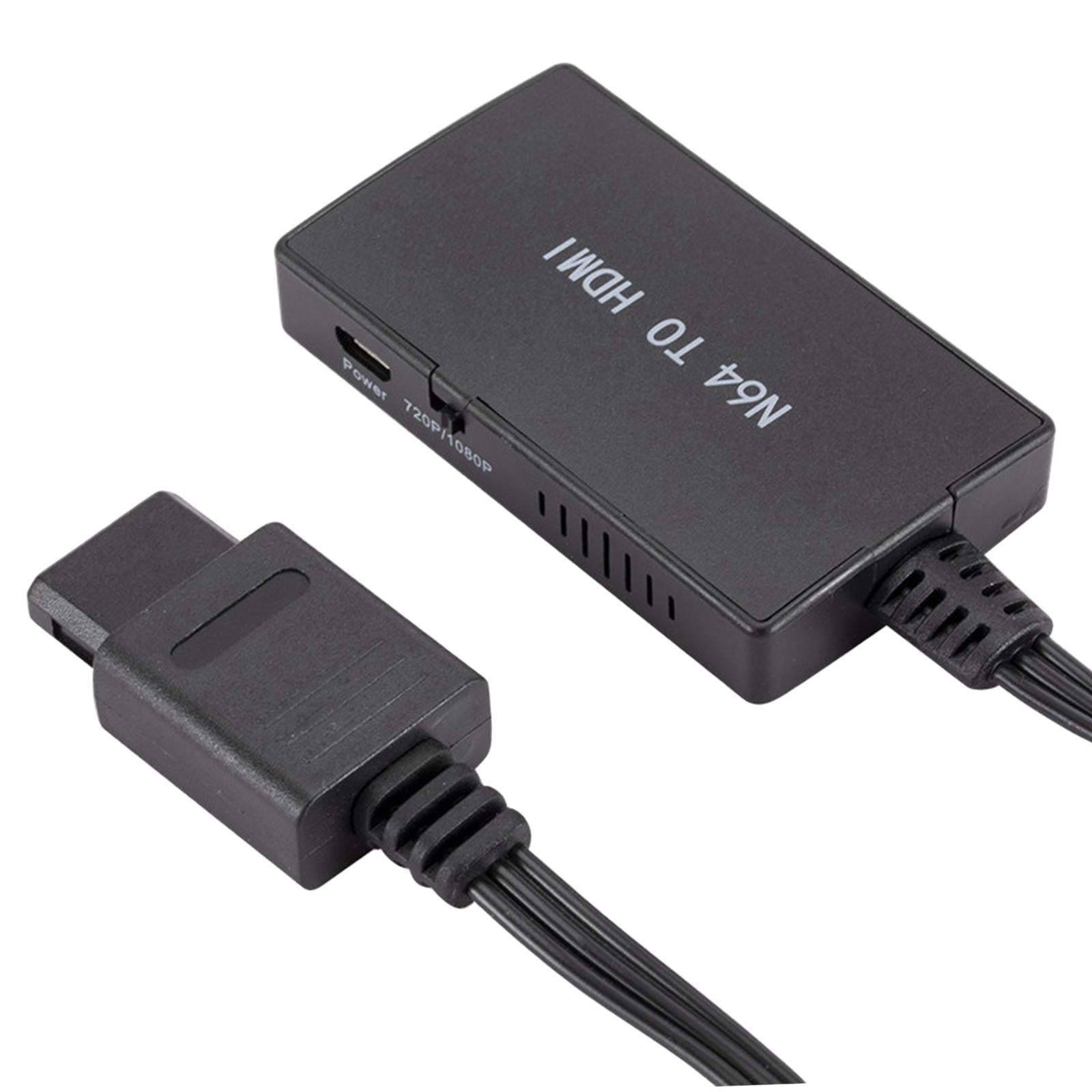 N64 To HDMI Converter Adapter HD Link Cable Parts for N64 Consoles