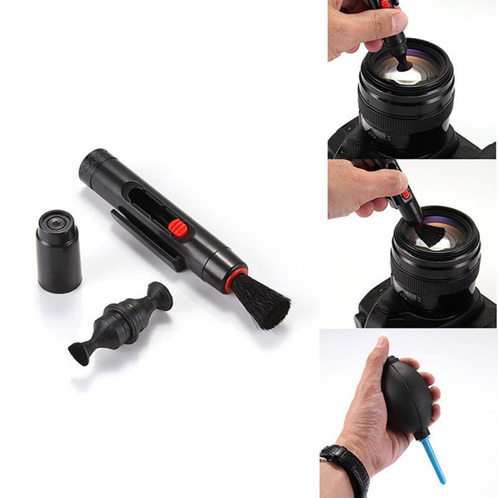 2x3 IN 1 Camera Cleaning Kit Reusable Air Blower for DSLR Optical Lens VCR