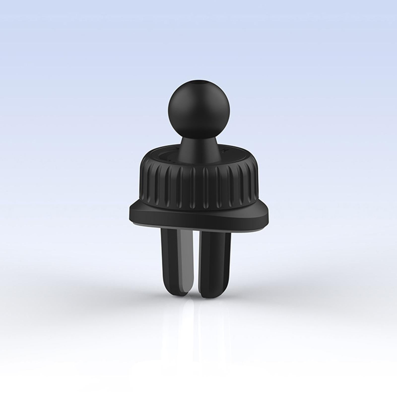 2xPhone Mount Base Adjustable Knob Scratch-Resistant for Car Air Outlet Clip 13mm