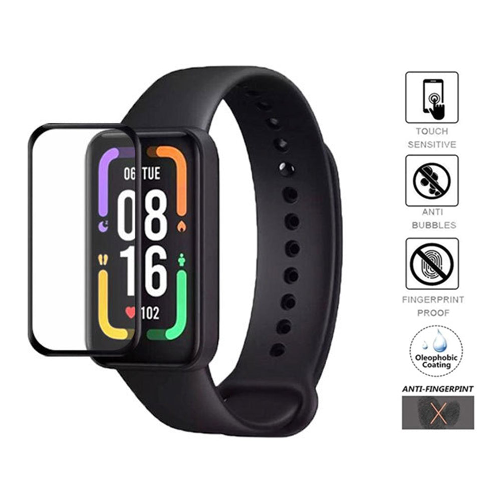 For Readmi Smart Band Pro 3D Curved Screen Protector Anti-Fingerprint HD Screen Film