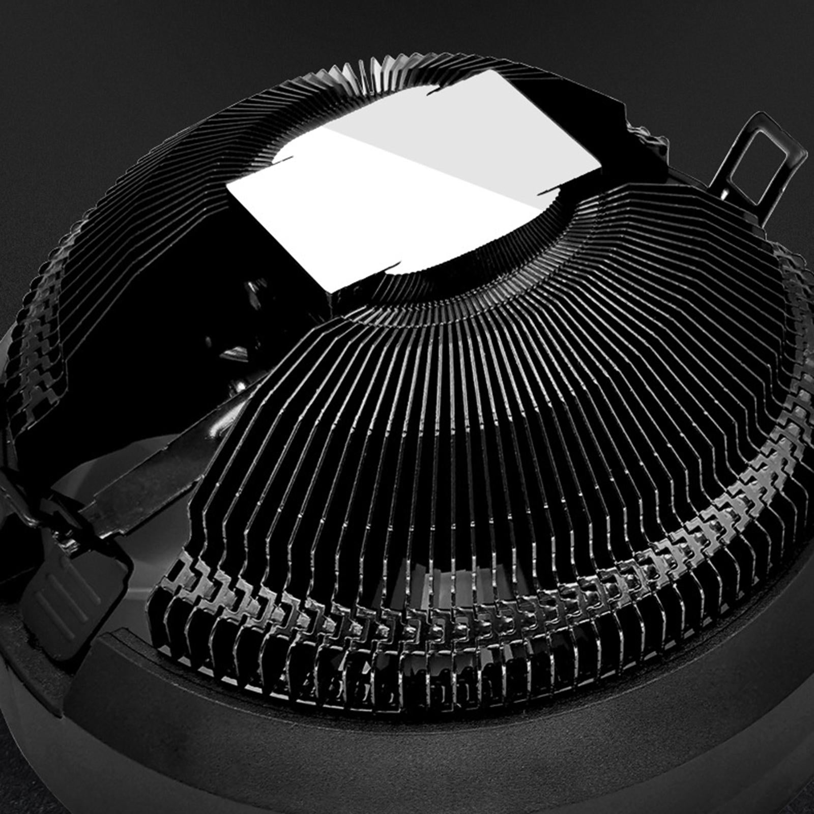 CPU Cooler RGB Quiet Fan for Teblets Computer Laptops Continuous RGB Loop