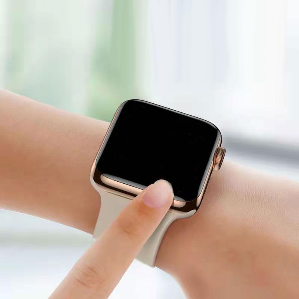 3xWatch Screen Protector 3D HD Anti Bubble Scratchproof for iwatch 7 41 45 mm 45mm