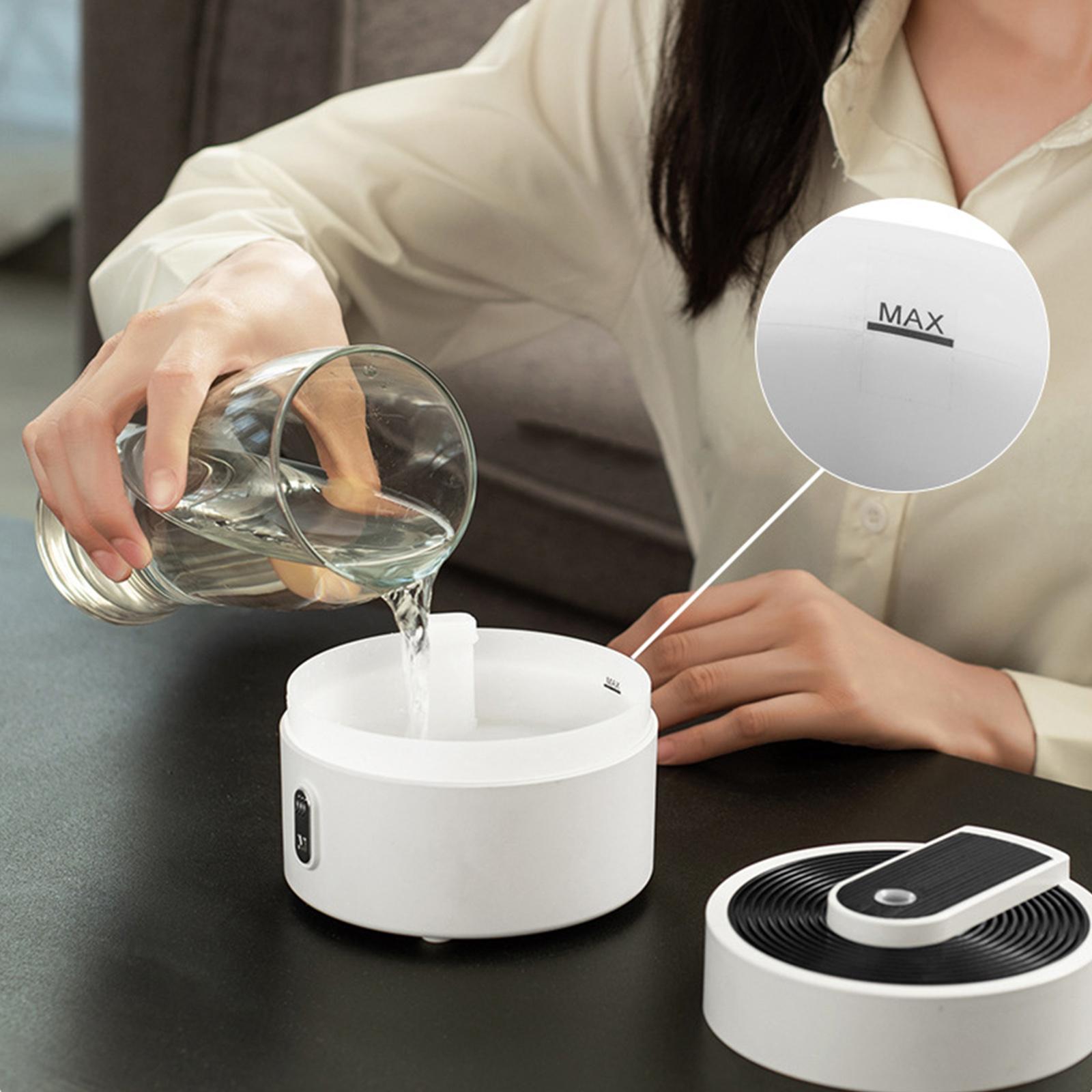 Aromatherapy Essential Oil Diffuser 2 in 1 Humidifier for Plants Car white