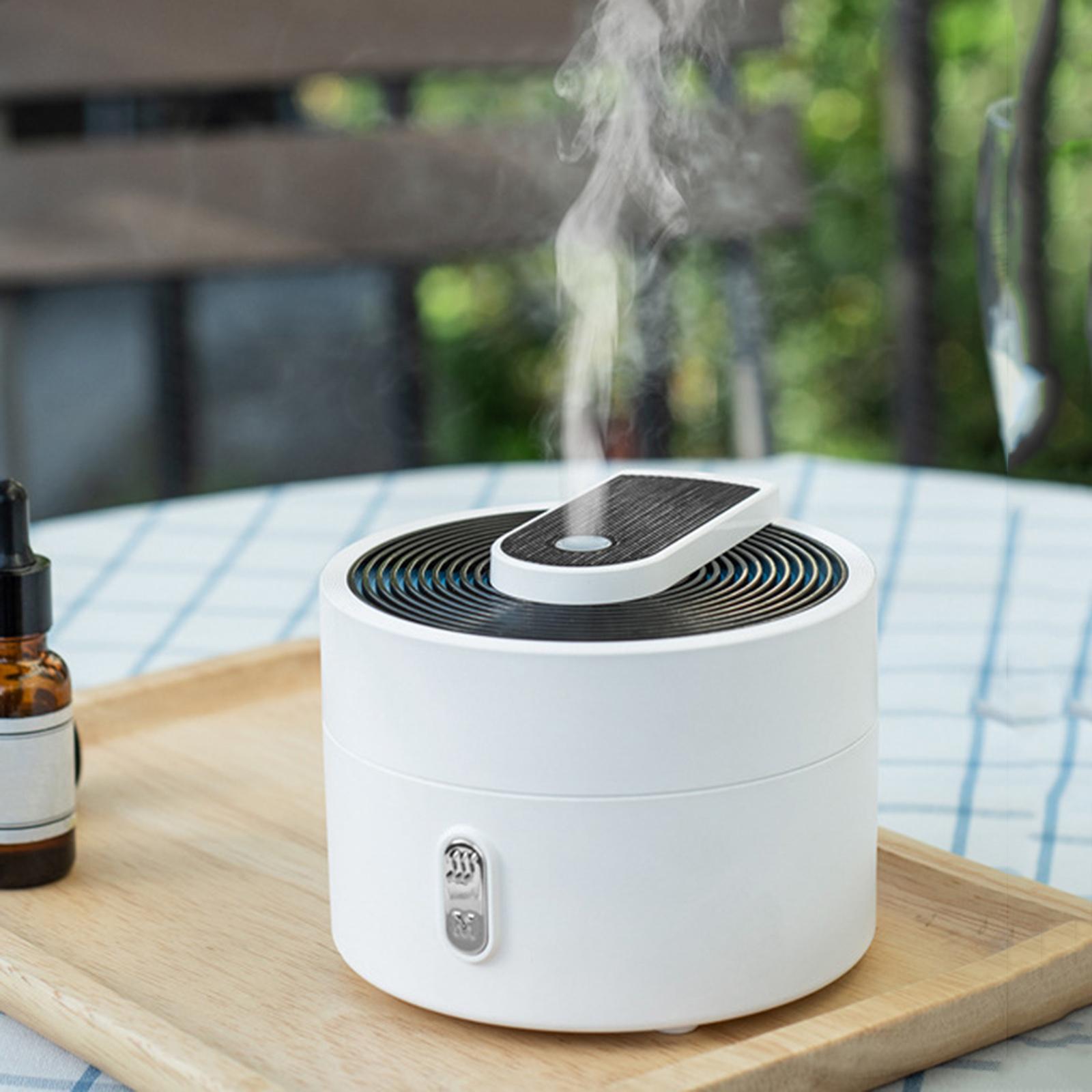 Aromatherapy Essential Oil Diffuser 2 in 1 Humidifier for Plants Car white