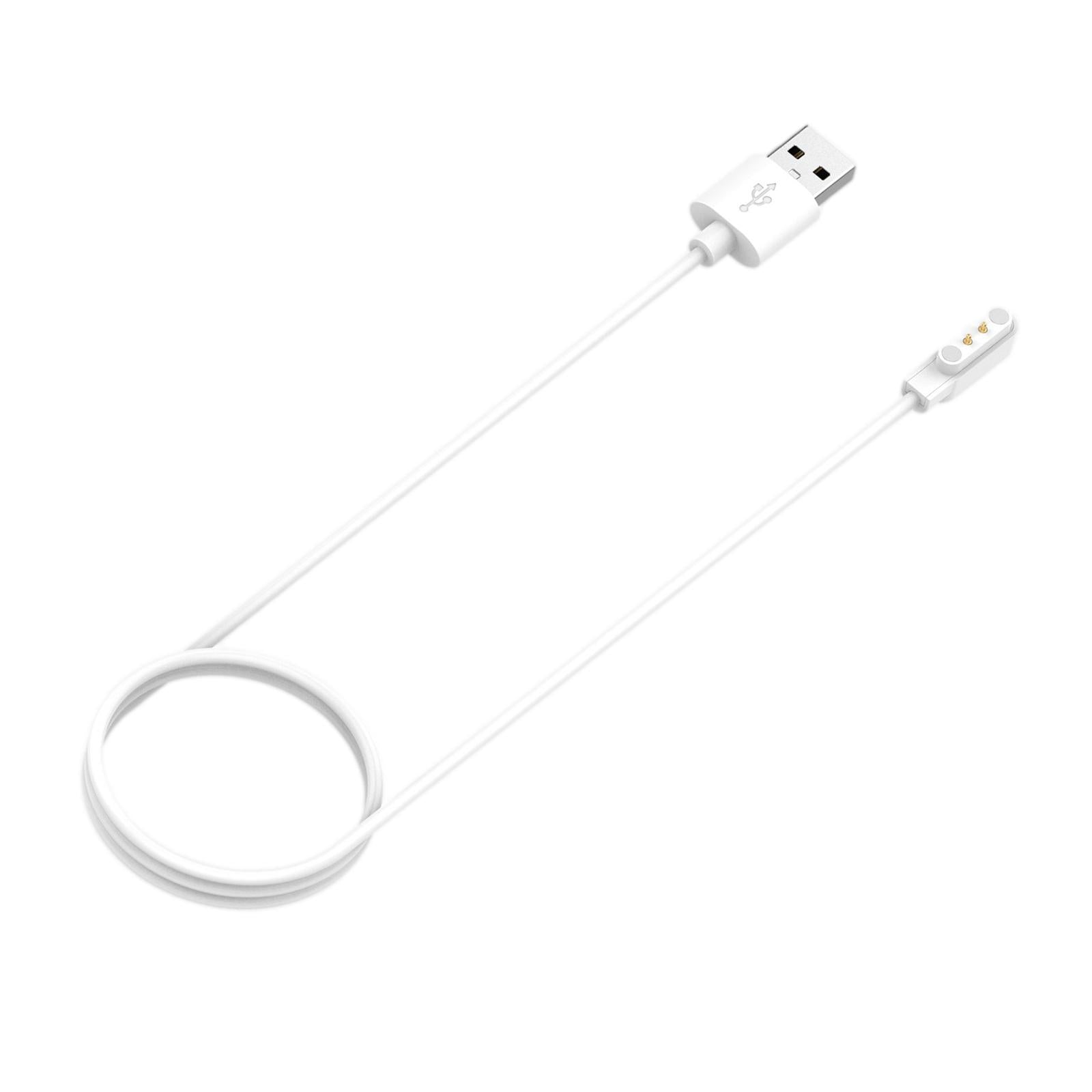 3x3.3ft Smart Watch Charger Magnetic for Noise ,Fast and Safe 1 Meter White