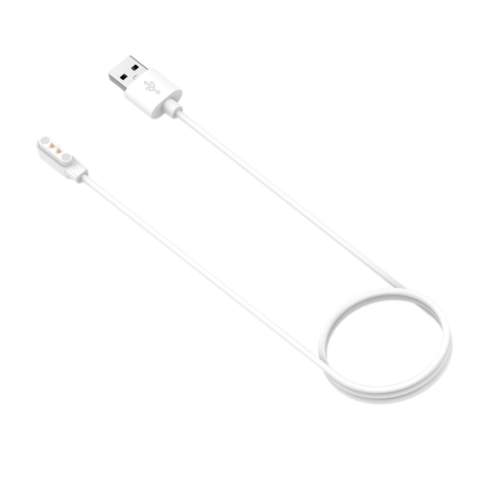4x3.3ft Smart Watch Charger Magnetic for Noise ,Fast and Safe 1 Meter White