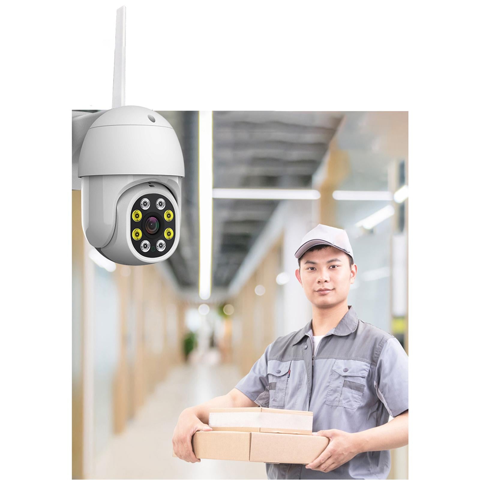 2MP WiFi IP Camera 1080P HD Waterproof AI Tracking for Home Indoor Outdoor