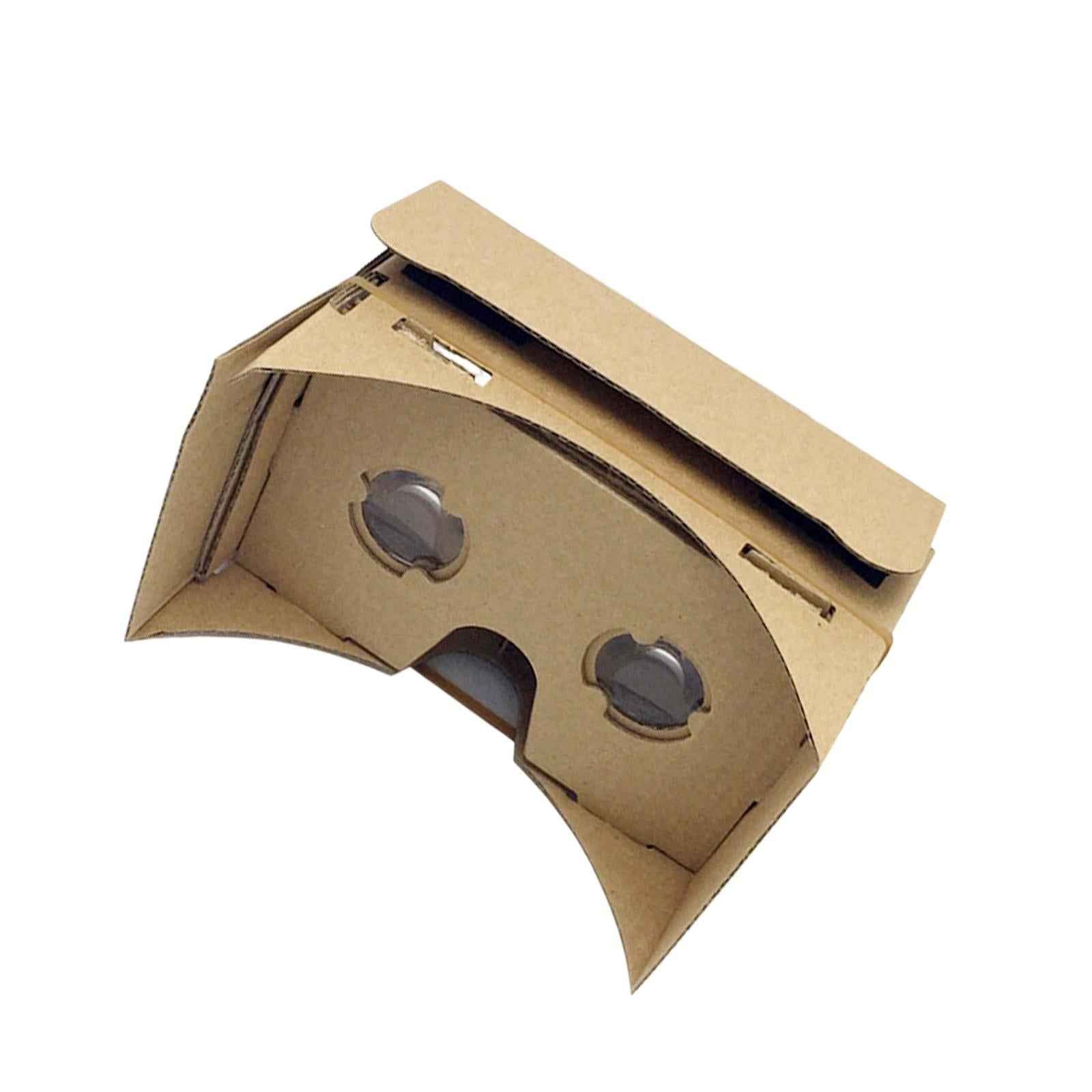 DIY Cardboard for Google Virtual Reality Glasses with 3D Optical Lens Box