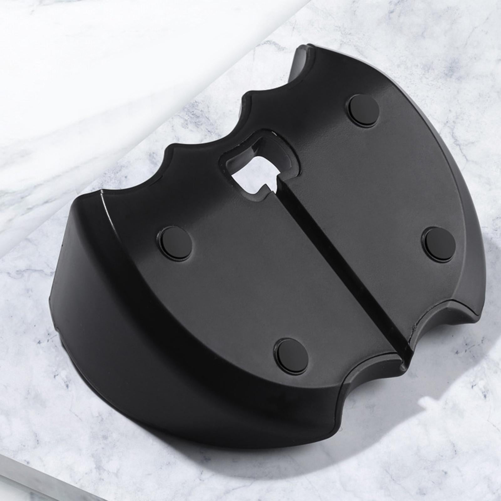 Desktop Vertical Wireless Charging Stand Fast Charge Phone Holder Black