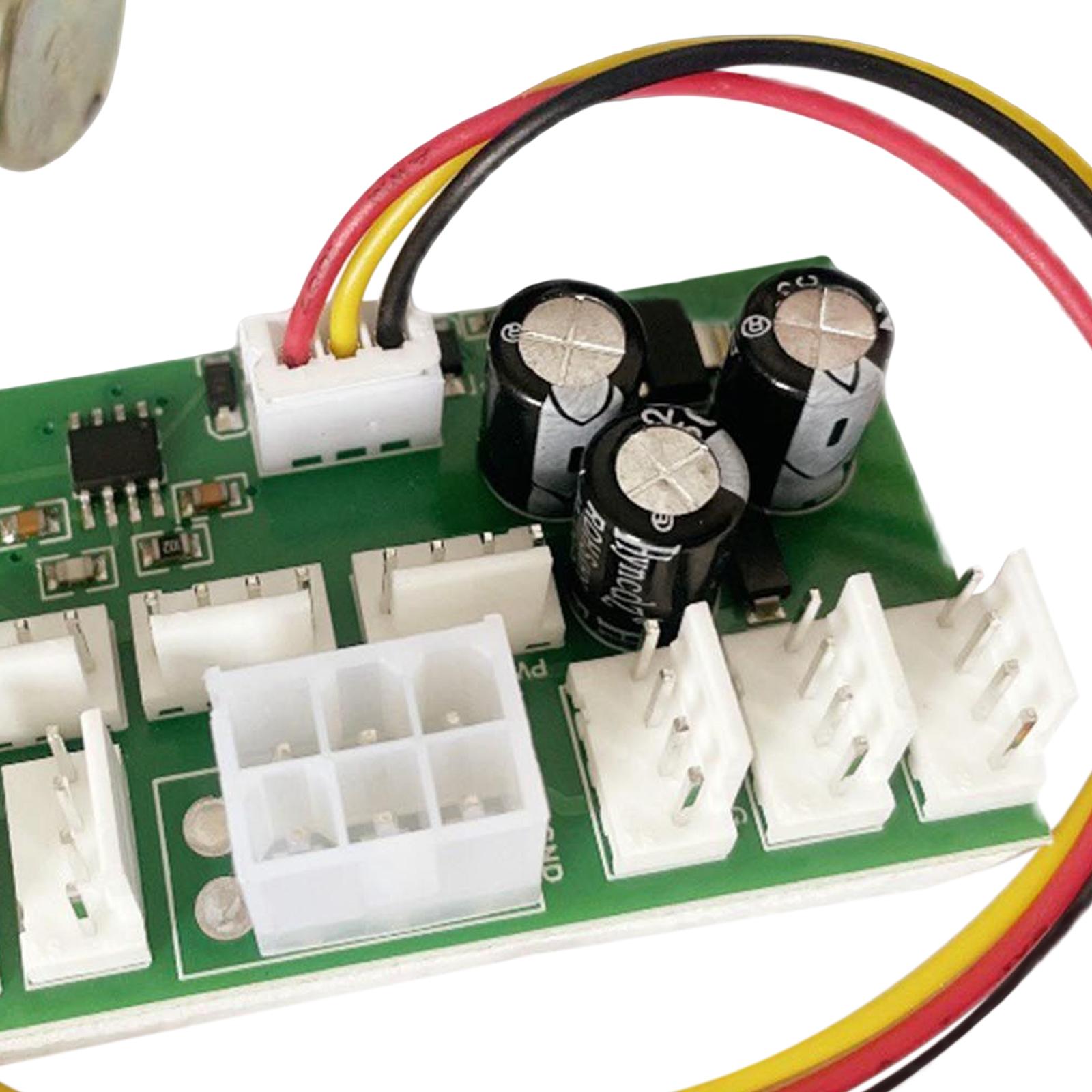DC 12V PWM Fan PC Hub with Speed Control Function 8 Channel for Computer