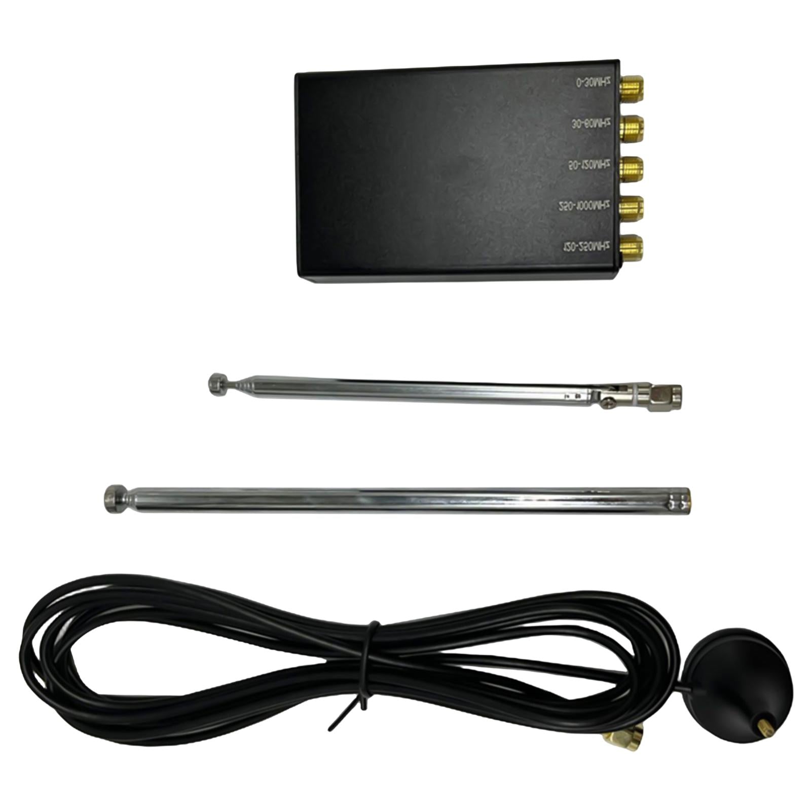 10M Portable SDR Receiver Adc 12Bit Railway Aviation 5 Antenna Interfa ...