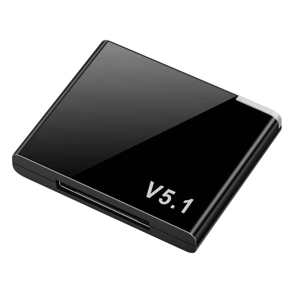 Bluetooth Audio Receiver Wireless Stereo for iPod 30 Pin Dock Speaker Black