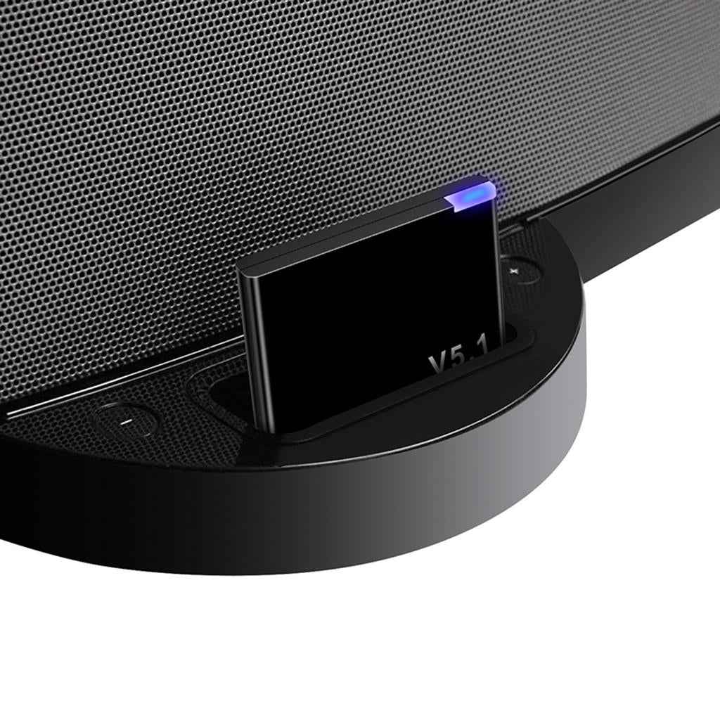 Bluetooth Audio Receiver Wireless Stereo for iPod 30 Pin Dock Speaker Black