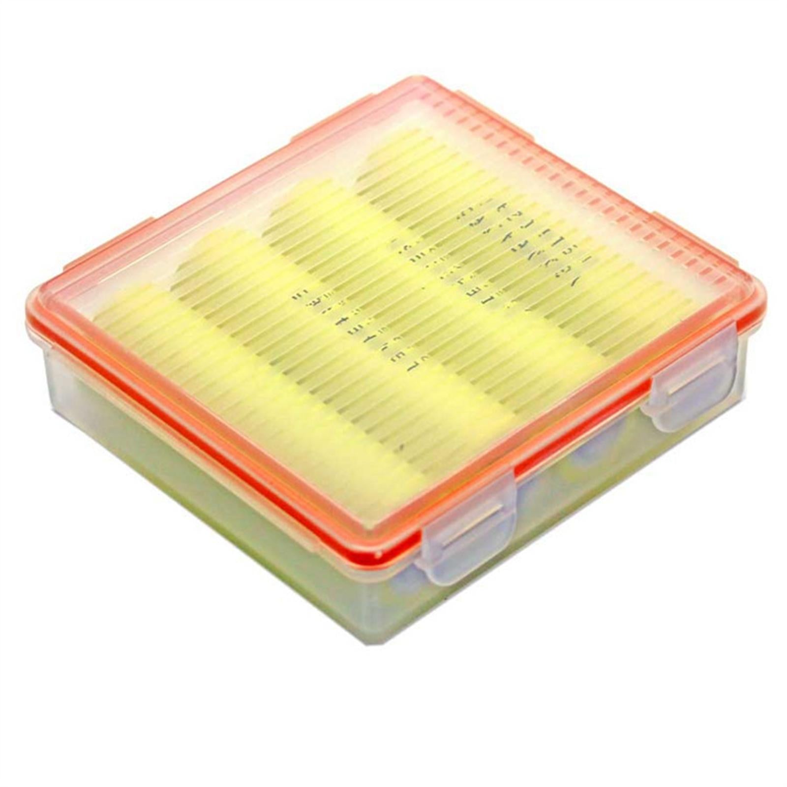 4xPlastic 18650 Battery Storage Box IP66 Waterproof Compact Travel Outdoor