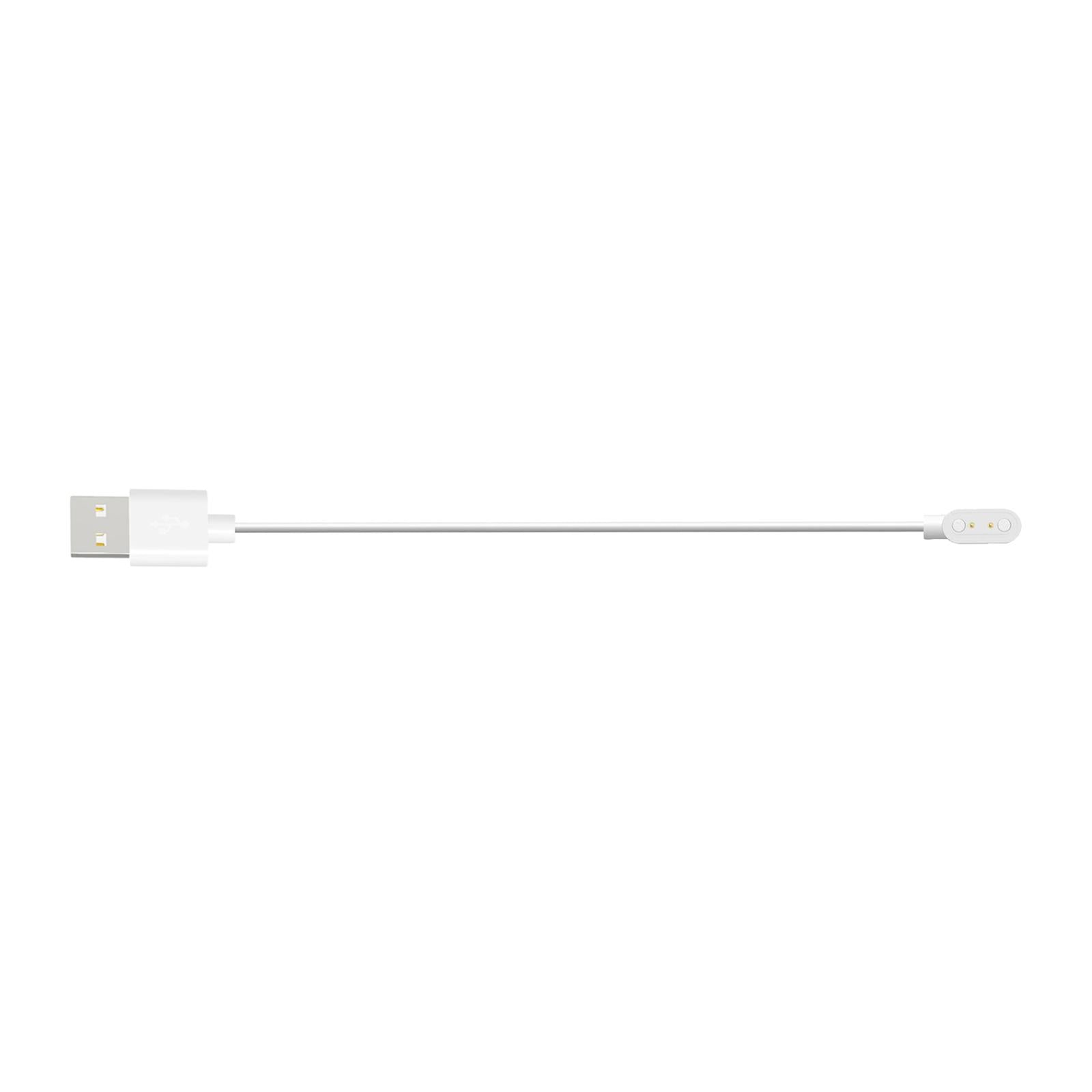 4xSmart Watch Charging Cable Portable 2 Pin USB for Xgo2 Kids Watch White