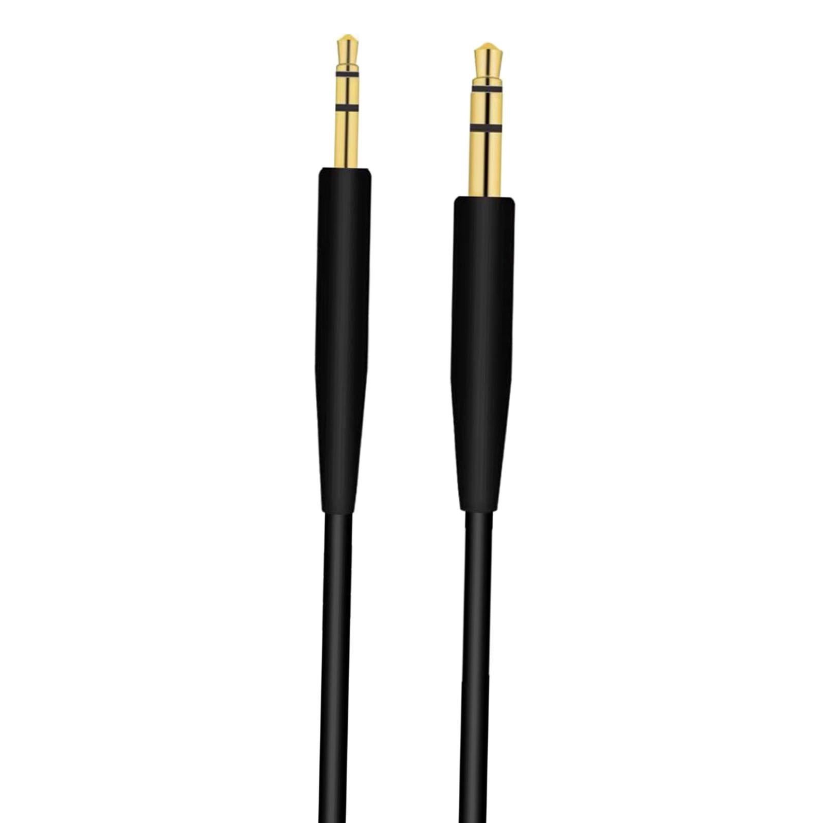 3xHeadphone Replacement Cable 2.5mm 140cm for QC25 35 35II  Black No Mic
