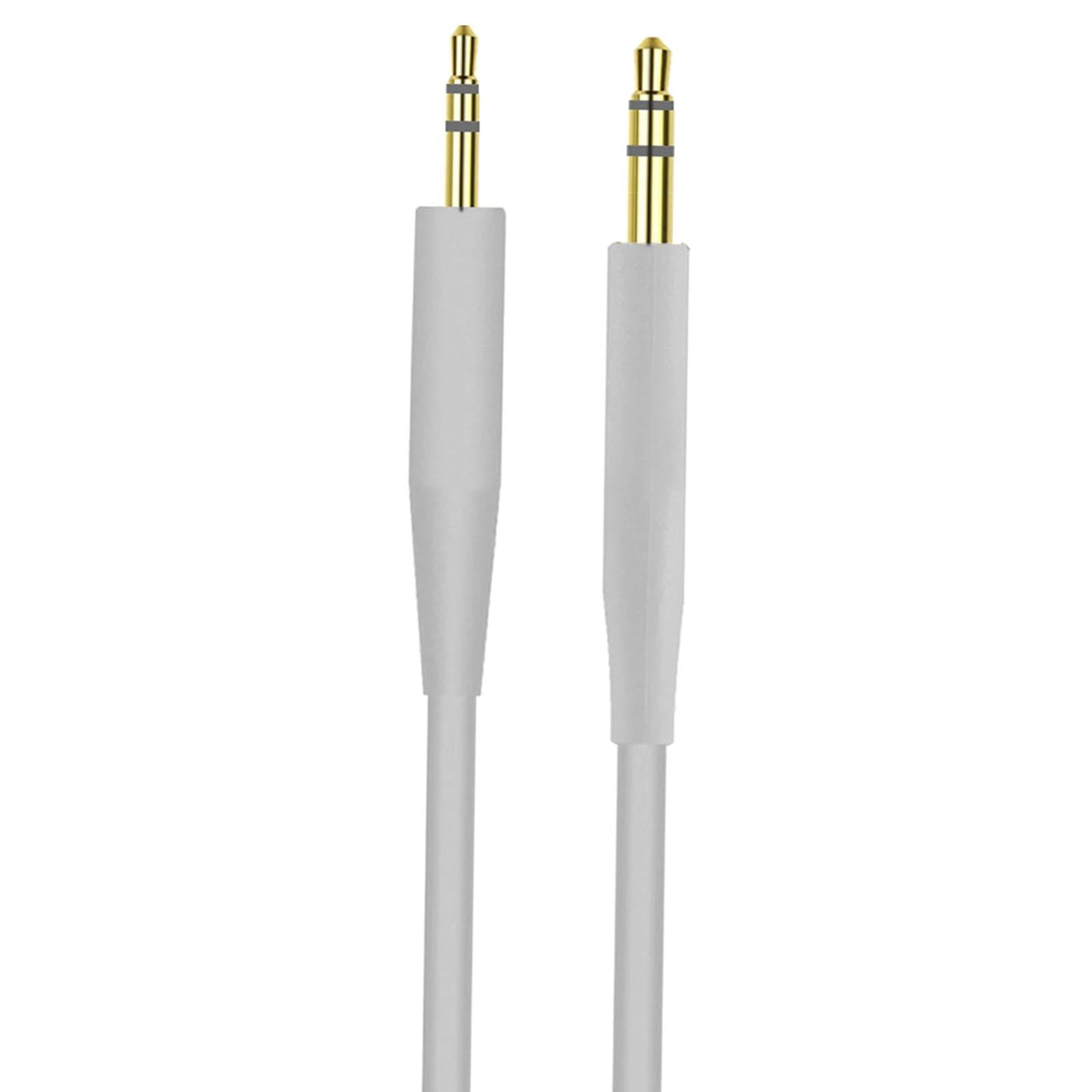 4xHeadphone Replacement Cable 2.5mm 140cm for QC25 35 35II  Grey No Mic