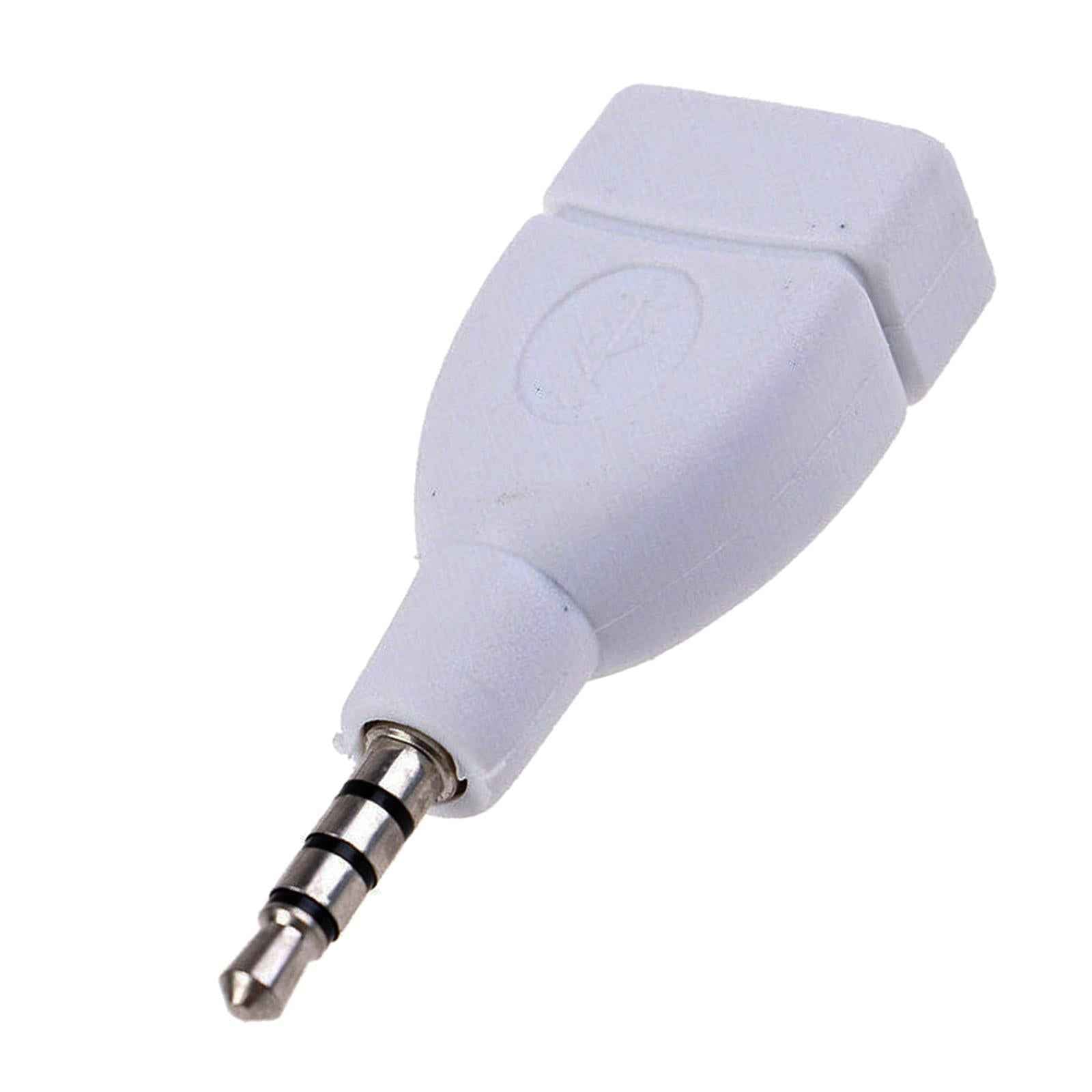 3.5mm Male AUX Audio Plug Jack to USB 2.0 Female Adapter Cable Accessories