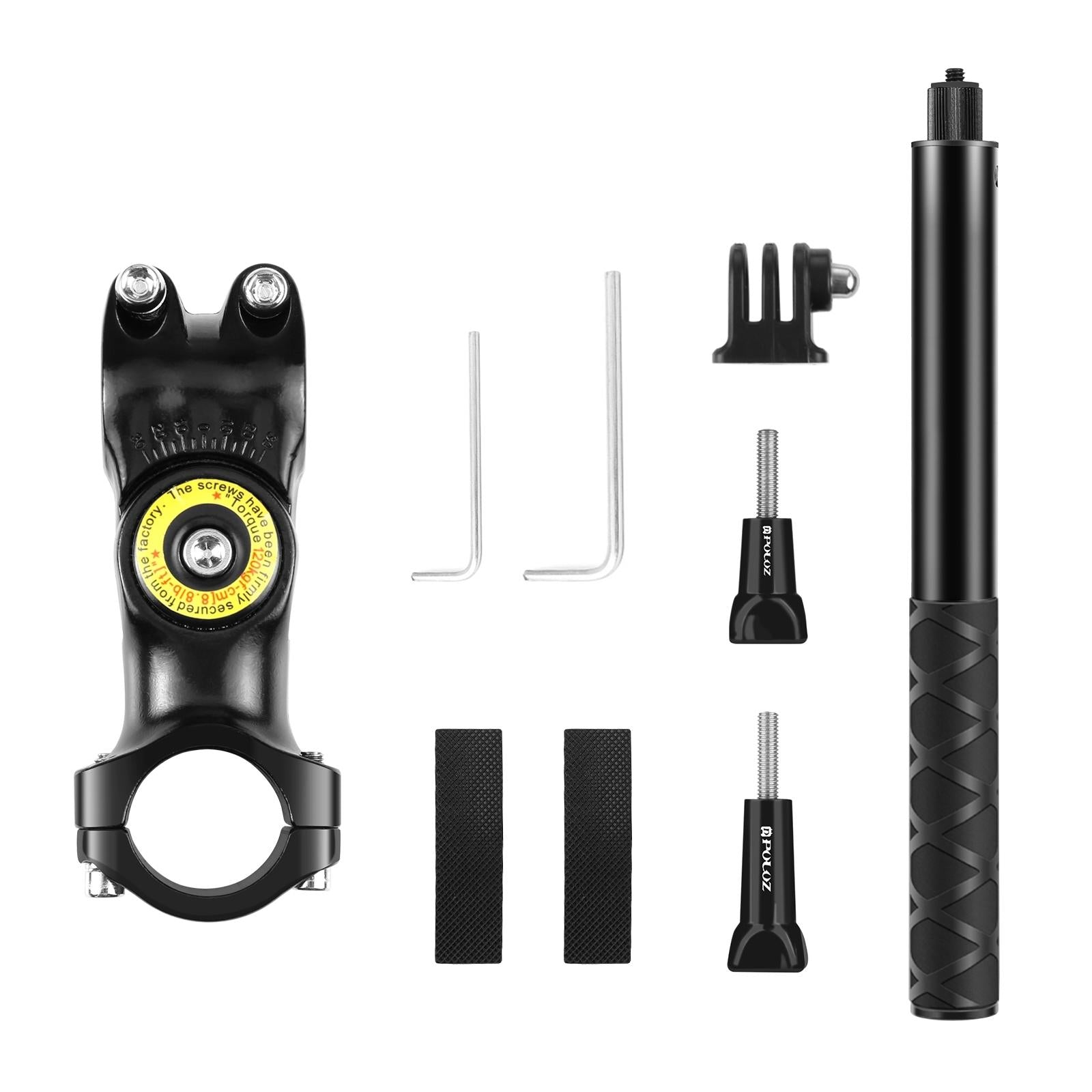 Motorcycle Bike Handlebar Mount Rack Selfie Accessories for Sports Camera