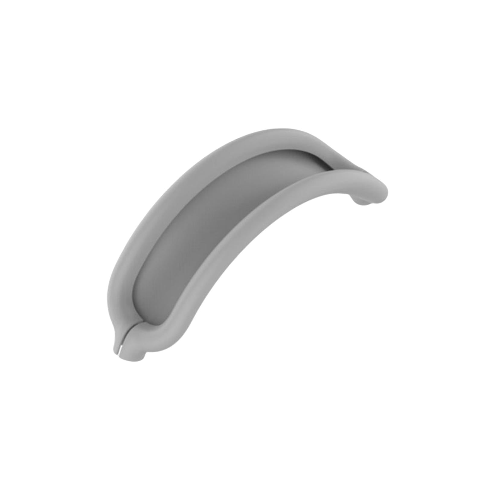 2xHeadband Cover Silicone Soft Comfortable for Wireless Headphone Accessory Gray